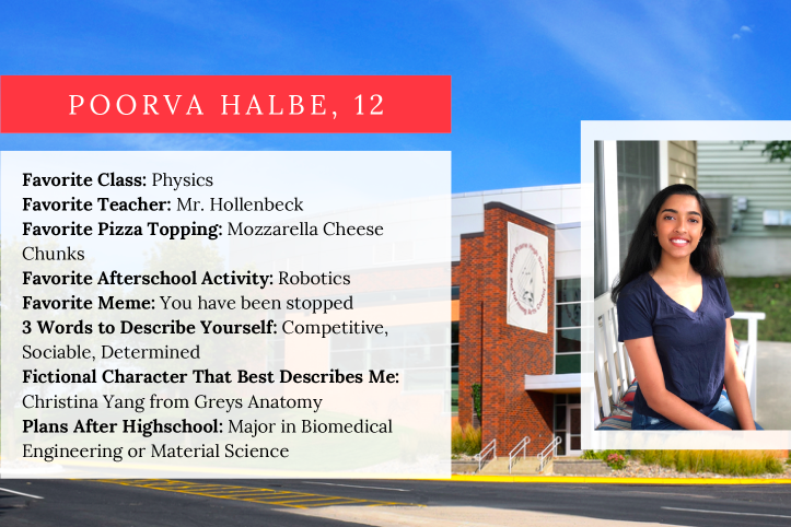 Student of the month: Poorva Halbe